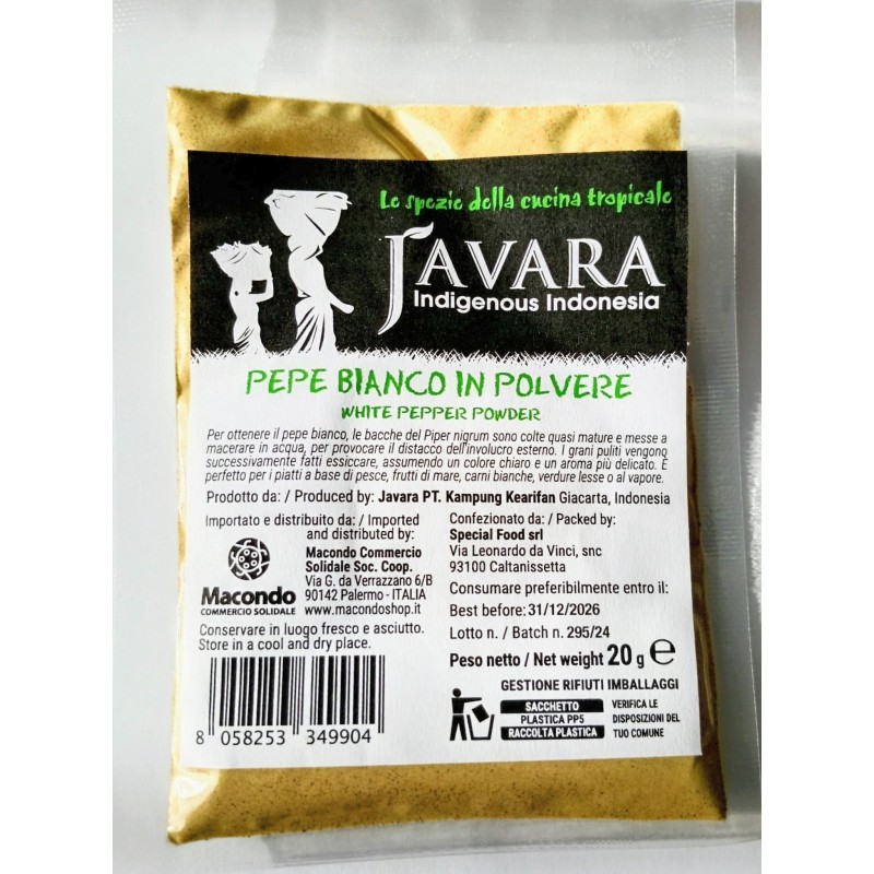Pepe bianco in polvere 20g