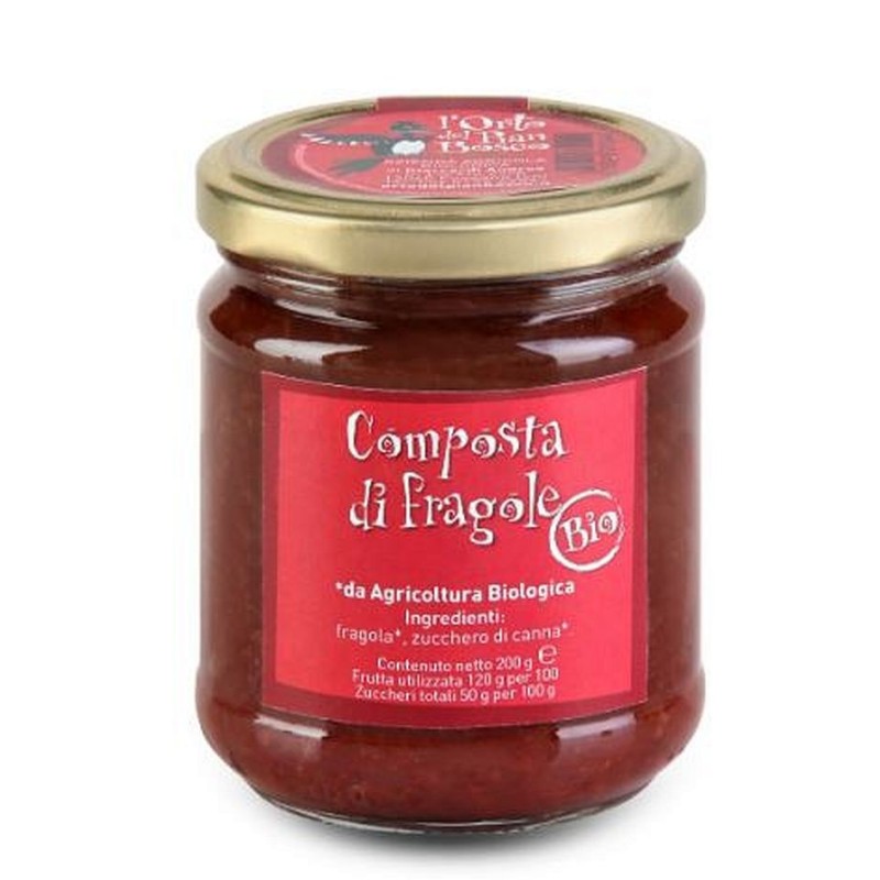 Composta di fragole BIO 200g