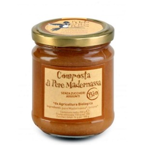 Composta di pere Madernassa Bio senza zuccheri aggiunti 200g