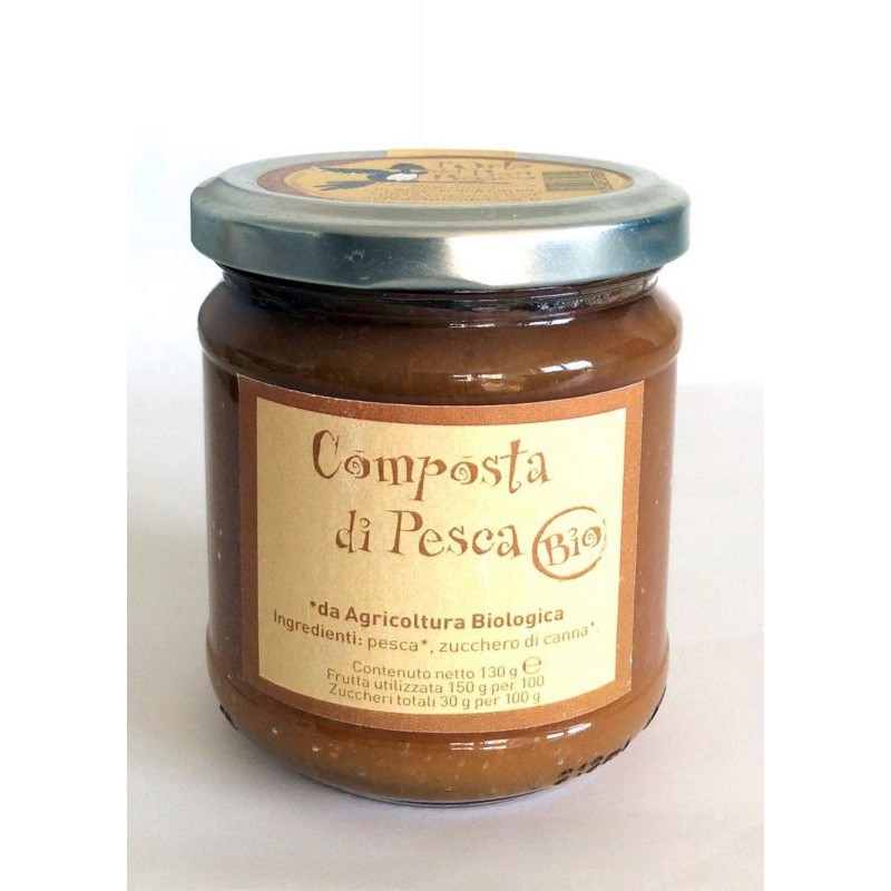Composta di pesche BIO 200g