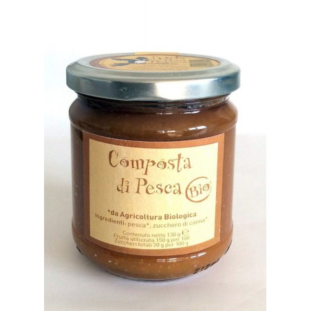 Composta di pesche BIO 200g