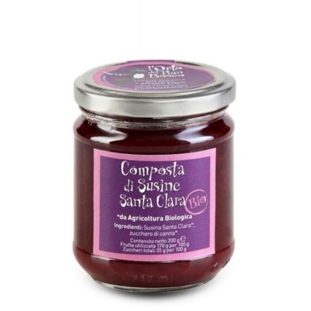 Composta di susine Santa Clara BIO 200g