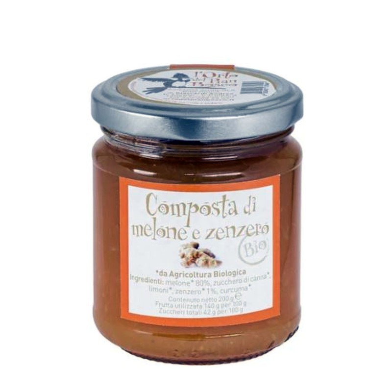 Composta di melone e zenzero BIO 200g