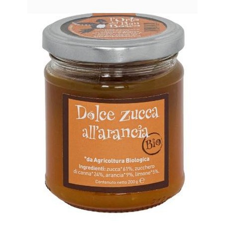Dolce zucca all'arancia BIO 200g