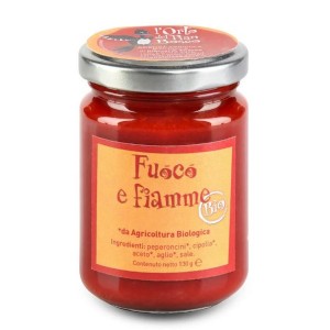 Fuoco e fiamme - Salsa piccante BIO 130g
