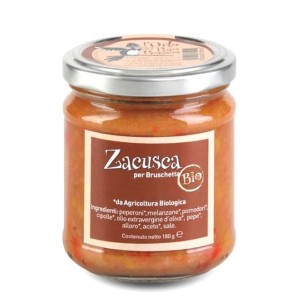 Zacusca per bruschetta BIO 180g