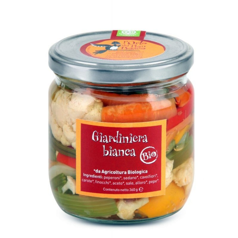 Giardiniera bianca BIO 360g