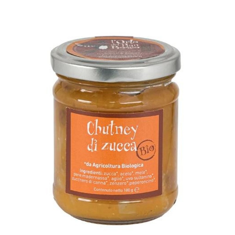 Chutney di zucca Bio 180g