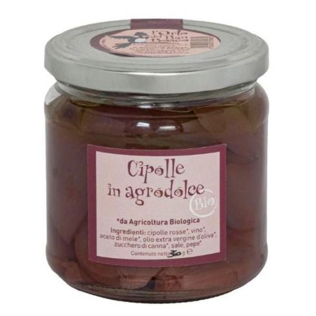 Cipolla in agrodolce BIO 360g