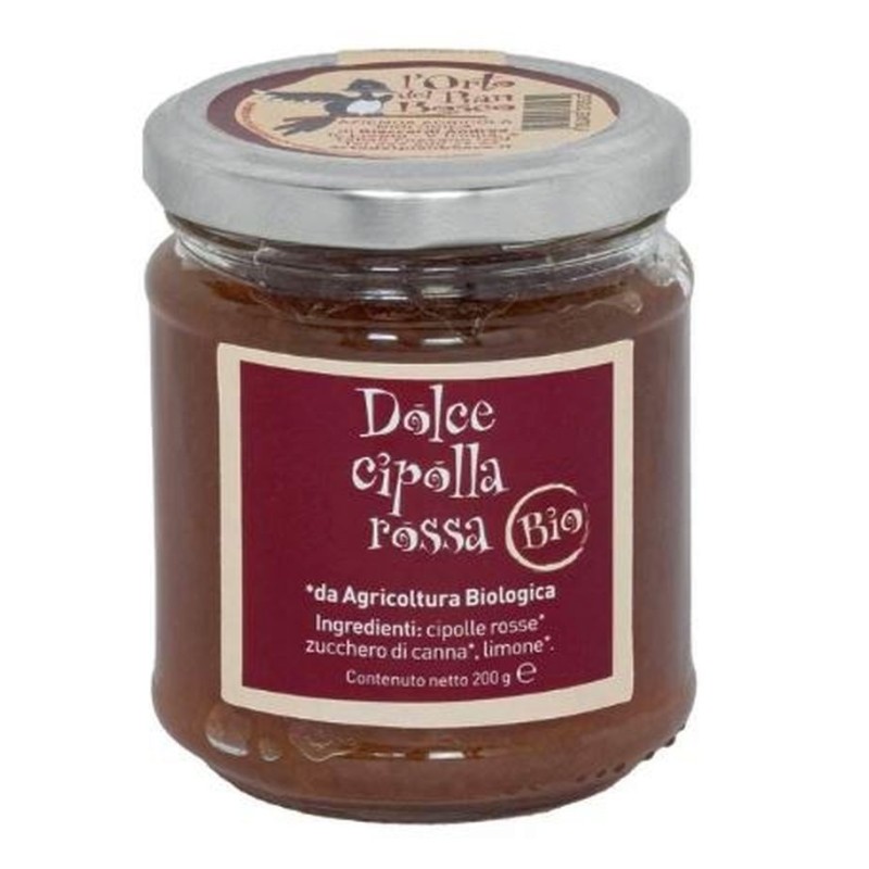 Composta dolce di cipolle rosse BIO 200g