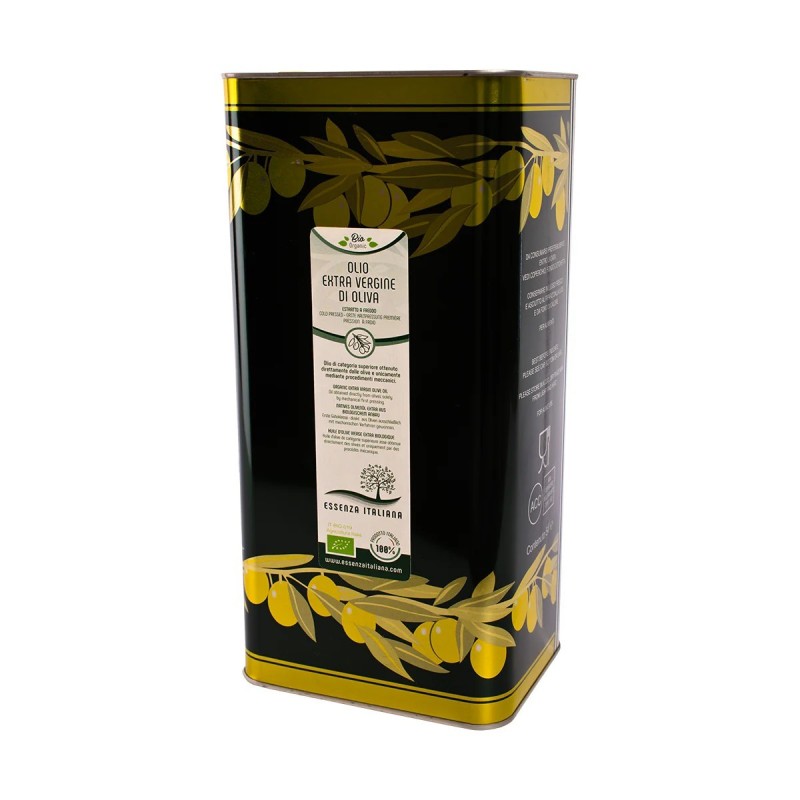 Olio extra vergine di oliva BIO - latta da 3 litri