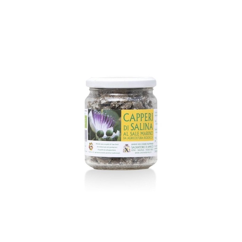 Capperi di Salina BIO al sale marino 200g