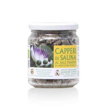 Capperi di Salina BIO al sale marino 200g