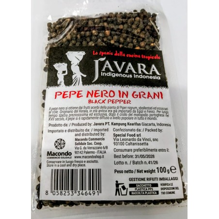 Pepe nero in grani 100g